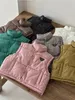 2023 Новый осенний/зимний детский жилет корейский издание Leisure Boys and Girls Cotton Vest Детский жилет оптом