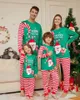 Trajes a juego de la familia Pijamas de Navidad Adulto Niño Bebé Año Papá Noel Imprimir Navidad Ropa de dormir Pijamas Mameluco Perro Paño 231204