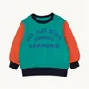 Clothing Sets Tc 2023 Autumn Winter Children Fleeced Sweatshirt Lovely Cartoon Print Kids Boys Girls Sweaters Fashion Toddler Baby Clothes 231205