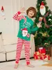 Family Matching Outfits Christmas Outfit Printed Mother and Daughter Dad Son Wear Pajamas Set Baby Boys Girls Winter Clothes 231204