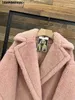 Abrigo de lujo Abrigo de alpaca Maxmaras Lana Mismo material 2023 Nuevo estilo Oso Mujer Piel Partícula FleeceG6Y1