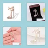 Pins Brooches Shoe Brooch Romantic Crystal High-Heeled Shoes Wedding Party Jewelry Accessories Pins Drop Delivery Dho0X