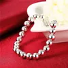 High grade 925 sterling silver '8MM beads piece - hollow jewelry set DFMSS081 brand new Factory direct 925 silver necklace br239d