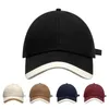 Ballkappen Herren Retro Wide Hat Shade Mode Farbe Persönlichkeit Cap Baseball leer