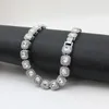 Colliers à la mode hip-hop pièces grand collier de chaîne de diamant d'eau pour hommes 231205