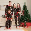 Trajes a juego de la familia 2024 Pijamas de Navidad Adultos Niños TopPants 2PCS Ropa de dormir de Navidad Pijamas Bebé Mono 231204
