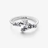 925 Sterling Silver Tinker Bell Sparkling Ring For Women Wedding Rings Fashion Engagement Jewelry Accessories250T