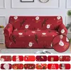 Capas de cadeira de Natal Capa de sofá Elástica Capa de sofá Slipcovers para sofás e loveseats Protetor de móveis lavável para animais de estimação crianças 231204