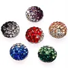1Set of Fimo Pave Crystal Snap Jewelpops подходит для ювелирных украшений Kameleon кольцо кольцо 925