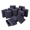 Pandahall 18-24 PCS Lot Black Square Rectangle Jewelry Jewelry Set Joxes Ring Hights for Jewelery Packaging F80 210713279W