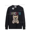 Fashion Brand Moschinos Mos Bear Printed Men's And Moschinos Hoodie Sweaters Sunglasses Bears Couples Celebrities The Same Style 196