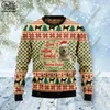 Herrenpullover 3D-gedruckte Weihnachtsserie Blumenbaum Weihnachtsmann-Muster Hässlicher Pullover Lässiger Winter-warmer Stil Unisex S-11