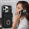 Luxury Organ Design Wallet Leather Phone Case For iPhone 15 14 13 12 Mini 11 Pro X XS Max XR Multi Card Holder Stand Wrist Strap Purse Cover