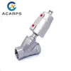 Angle s 114" Stainless steel pneumatic seat female thread Y type high temperature steam 231205