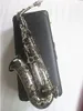 Nouvelle Allemagne JK SX90R Keilwerth Saxophone Alto Noir Nickel Argent Alliage Alto Sax Laiton Instrument de Musique Avec Étui Bec Copie