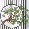 Weihnachtsdekorationen, 1 Strauß, künstlicher Kunstbaum, Bonsai-Pflanzen, Tannenzweige, Liana, Wandbehang, Rattan, Kunststoff, flexible Blumenranken, Hochzeitsdekoration 231205