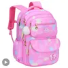 Skolväskor flicka barn ryggsäck skolväska back pack rosa för barn barn tonåring skolväska primär kawaii söt vattentät liten klass kit 231204