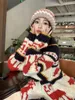 Damessweaters Ambience Kerst Jacquard Trui Dames Casual Design Sense Rits Jas met lange mouwen Herfst en winter Gebreid Trendvest 231204