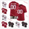 Jam Miller Tony Mitchell Olaus Alinen 2024 Rose Bowl Alabama Jersey Hunter Osborne Hill Miles McVay Alabama Crimson Tide Football Jerseys Niestandardowe męże