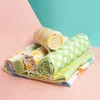 4pcs/lot s生まれのモスリンおむつ100％コットンベイビースワドルブランケットボーンPography Kids Muslin Swaddle Lap 231204