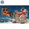 Banner Flagi Wesołych Świąt Flaga Elk Elk Flag Banner Santa Claus 90x150cm 100D druk poliestru z obu stron z powrotem do tyłu 231205