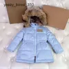 Ropa Burberyity Chaqueta para niños Diseñador de moda Abrigos de invierno Abrigos de piel a prueba de viento Abrigos con capucha Abrigos de lujo Azul marino Outwear Kid boy Chaquetas acolchadas Bebé para niños 6A0O