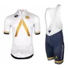 2017 Maillot de cyclisme Maillot Ciclismo à manches courtes et cuissard à bretelles Kits de cyclisme sangle bicicletas O201111012329