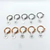 Bracciale di design Anello per unghie da donna di lusso Personalità femminile Coppia Semplice diamante Maschile Acciaio al titanio inossidabile Incolore