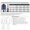 Męskie garnitury Blazery 7 Kolor Wysokiej jakości mężczyźni Blazer klasyczny Slim Fit Solid Color Corbuse Mash