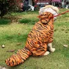 Odzież psa pies deszczowa wodoodporne ubrania dla psa zabawny kształt cosplay dinozaur ubrania dla psów kostium pensjonatu dla średnich dużych psów 231205