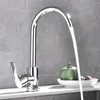 Rubinetti per lavandino del bagno Rubinetto per lavabo da 1 pezzo Montaggio su piano Foro singolo Rubinetto per acqua fredda e miscelatore Accessori per la cucina