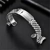 Watch Bands PAGANI DESIGN Original Factory Stainless Steel Solid Jubilee Strap Watchband Width 20MM Length 220MM for PD1661 PD1662 PD1651 231204