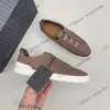 Hombre Zapatos de vestir para hombre con cordones Zapatos casuales de negocios Banquete de boda social Calidad de cuero Zapatillas de deporte ligeras y gruesas Entrenadores formales con tamaño de caja 39-4 Q74O #