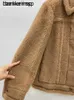 Cappotto di lusso in lana Maxmaras Alpaca Cappotto Stesso materiale RURUMaxMara TTEDDINO 23 Autunno/Inverno Nuovo pile da donna cortoCRU9