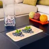 Wegwerpservies Houten Dinerbord Serveerschaal Voorgerecht Huishoudelijke Saus Fruitschaal Salontafel