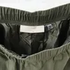 camicie essenziali da donna pantaloncini firmati da uomo verde scuro pantaloncini in nylon con coulisse tuta rilassata traspirante maglietta estiva pantaloni con bottoni uomo tasche tagliate taglia s-xl