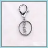 Key Rings Wedding Gifts 3D Car Keyring Sier Plated Cool Chain Ring Drop Delivery Jewelry Dhqwq