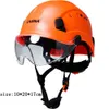 スキーヘルメット屋外の多機能ロッククライミングケービングレスキューラフティングアドベンチャーウォータースポーツ強力な安全性ゴーグルヘルメット231204