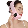 Face Care Devices Pink Electric V-Line Up Lift Belt EMS Therapy Face Slimming Vibration Massager Reduce Double Chin 3 Levels High Elastic Bandage 231204