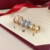 Mode-sieraden Geschenken Oorbellen dames kleine stud oorbellen Gouden Roos Oorbel voor Vrouwen Feest Bruiloft oorbel307M