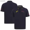 T-shirt Nuova T-shirt Racing Driver Polo casual T-shirt a maniche corte ad asciugatura rapida Maglia per tifosi di auto sportive da corsa