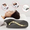 Oreiller Fuloon Contour mousse à mémoire de forme cervicale ergonomique orthopédique douleur au cou pour côté dos ventre dormeur oreillers correctifs 231205