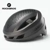 Ski Helmets ROCKBROS Magnetic Suction Shell Safe Breathable Cycling Rock Climbing Skateboarding Roller Skating Men Women Bike Helmet 231216