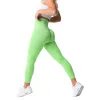 Yoga kläder nvgtn sömlösa leggings spandex shorts kvinna fitness elastisk andningsbar höftlyftning fritid sport lycra spandextights 230729