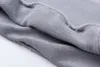 Sweat-shirt à capuche gris Vintage 24SS pour hommes, sweat-shirt de styliste imprimé en polaire surdimensionné, Vintage de haute qualité