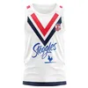 2024 New Australia Sydney Roosters Home Away Rugby Sleeveless Shirt Men Sport Vest Sportwear Outdoor Sweatshirts T-shirts