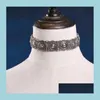 Chokers Fashion Jewelry Bohemian Choker Style Collar Necklaces For Women European Carve Patterns And Designs Torques China Wholesalers Dhlqa