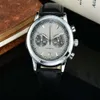 Designer Hamilton relógio homens cronógrafo relógios todos dial trabalho reloj menwatch de alta qualidade quartzo uhren pulseira de aço inoxidável data montre hamilton T6PT