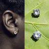 Moda stadnina No przekłucie Wysokiej jakości cyrkon Magnetyczne Układka dla kobiet mężczyzn Kids Hole Crystal Ear Studs Jewelry Magnet Colring235J