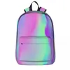 Plecak Fortune Pastel Tie bar barwnik plecaków dużych pojemności szkolnej torby na ramię laptopa plecak mody podróży